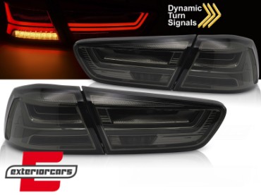 Full LED stražnja svjetla SEQ žmigavci (smoke) / Mitsubishi Lancer 8 limuzina (2007-2017), LDMI12