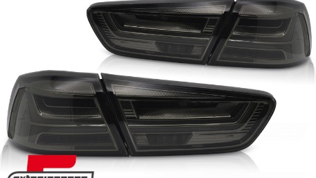 Full LED stražnja svjetla SEQ žmigavci (smoke) / Mitsubishi Lancer 8 limuzina (2007-2017), LDMI12