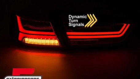 Full LED stražnja svjetla SEQ žmigavci (smoke) / Mitsubishi Lancer 8 limuzina (2007-2017), LDMI12