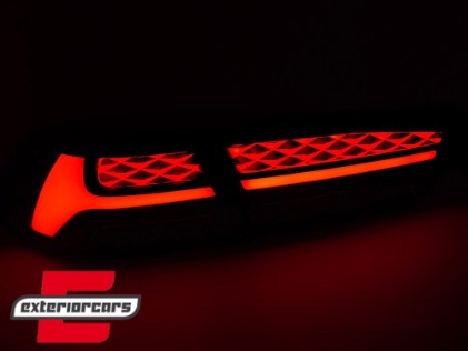 Full LED stražnja svjetla SEQ žmigavci (smoke) / Mitsubishi Lancer 8 limuzina (2007-2017), LDMI14
