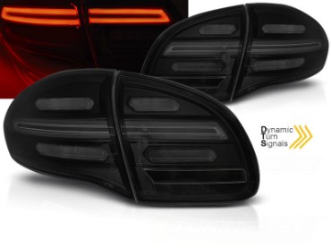 Full LED stražnja svjetla SEQ žmigavci (smoke) / Porsche Cayenne 958 (2010-2014), LDPO35