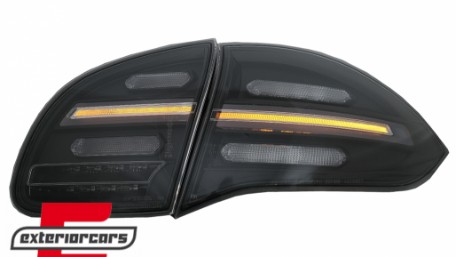 Full LED stražnja svjetla SEQ žmigavci (smoke) / Porsche Cayenne 958 (2010-2014), LDPO35