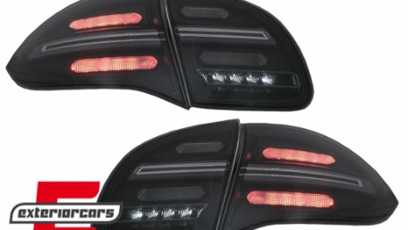 Full LED stražnja svjetla SEQ žmigavci (smoke) / Porsche Cayenne 958 (2010-2014), LDPO35