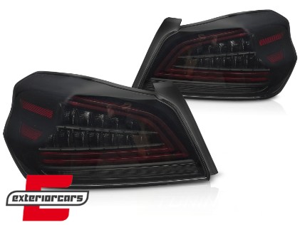 Full LED stražnja svjetla SEQ žmigavci (smoke) / Subaru WRX (2014-2021), LDSU12
