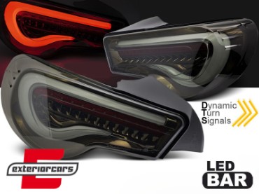 Full LED stražnja svjetla SEQ žmigavci (smoke) / Toyota GT86 (2012-2019), LDTO37