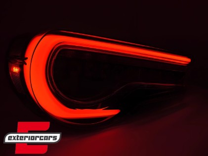 Full LED stražnja svjetla SEQ žmigavci (smoke) / Toyota GT86 (2012-2021), LDTO54