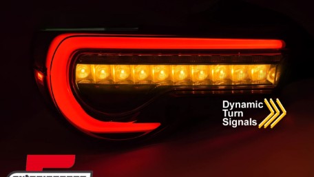 Full LED stražnja svjetla SEQ žmigavci (smoke) / Toyota GT86 (2012-2021), LDTO54
