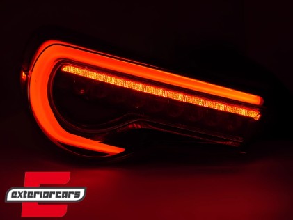 Full LED stražnja svjetla SEQ žmigavci (smoke) / Toyota GT86 (2012-2021), LDTO54