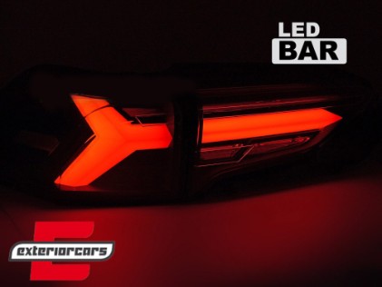 Full LED stražnja svjetla SEQ žmigavci (smoke) / Toyota RAV4 (2019-2025), LDTO34
