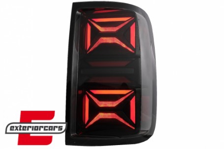 Full LED stražnja svjetla SEQ žmigavci (smoke) / VW Amarok (2010-2020), LDVWU4
