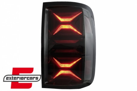Full LED stražnja svjetla SEQ žmigavci (smoke) / VW Amarok (2010-2020), LDVWU4