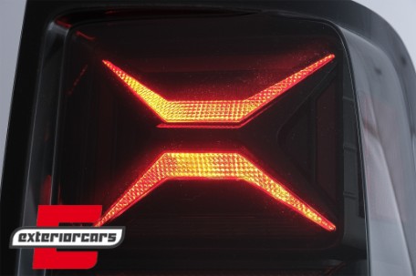 Full LED stražnja svjetla SEQ žmigavci (smoke) / VW Amarok (2010-2020), LDVWU4