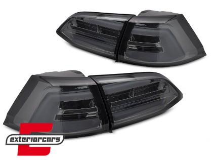 Full LED stražnja svjetla SEQ žmigavci (smoke) / VW Golf 7 (2013-2017) karavan, LDVWS5