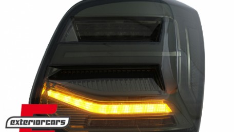 Full LED stražnja svjetla SEQ žmigavci (smoke) / VW Polo 6R 6C (2009-2017), LDVWV5