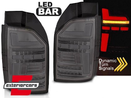 Full LED stražnja svjetla SEQ žmigavci (smoke) / VW Transporter T6 (2015-2020), LDVWR3