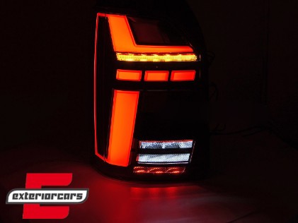 Full LED stražnja svjetla SEQ žmigavci (smoke) / VW Transporter T6 T6.1 (2015-2023), LDVWX1