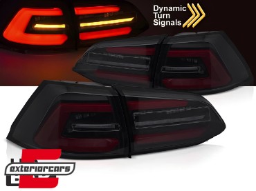Full LED stražnja svjetla SEQ žmigavci (smoke/bijela/crvena) / VW Golf 7 (2013-2017) karavan, LDVWT7
