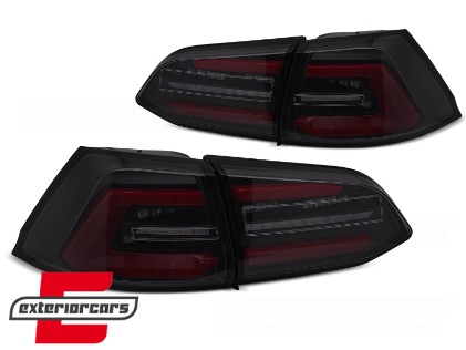 Full LED stražnja svjetla SEQ žmigavci (smoke/bijela/crvena) / VW Golf 7 (2013-2017) karavan, LDVWT7