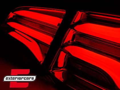 Full LED stražnja svjetla SEQ žmigavci (smoke/crna) / Tesla Model 3 (2017-2023) Model Y (2020-2023), LDTE02