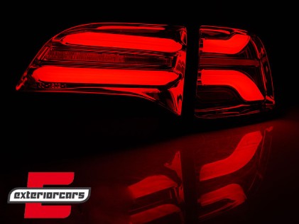 Full LED stražnja svjetla SEQ žmigavci (smoke/crna) / Tesla Model 3 (2017-2023) Model Y (2020-2023), LDTE02
