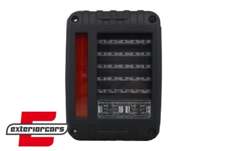 Full LED stražnja svjetla (smoke) / Jeep Wrangler JK (2007-2017), LDCH24