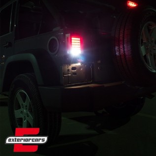Full LED stražnja svjetla (smoke) / Jeep Wrangler JK (2007-2017), LDCH24
