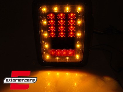 Full LED stražnja svjetla (smoke) / Jeep Wrangler JK (2007-2017), LDCH26