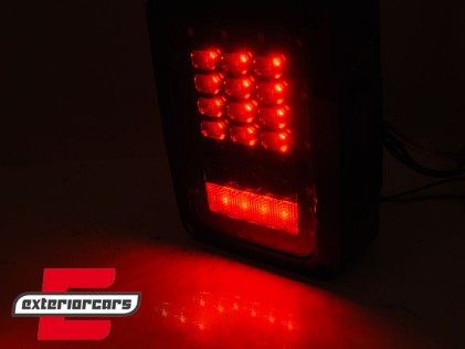Full LED stražnja svjetla (smoke) / Jeep Wrangler JK (2007-2017), LDCH26