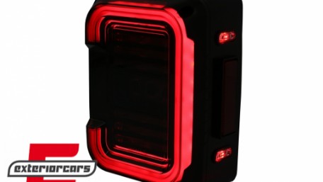 Full LED stražnja svjetla (smoke) / JEEP Wrangler JK (2007-2017), TLJEWJKLED