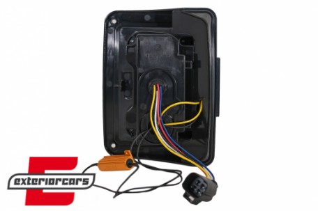 Full LED stražnja svjetla (smoke) / JEEP Wrangler JK (2007-2017), TLJEWRJKL