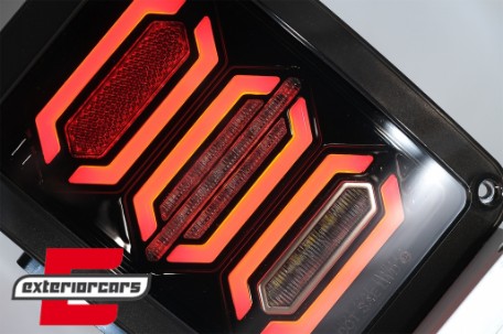 Full LED stražnja svjetla (smoke) / JEEP Wrangler JK (2007-2017), TLJEWRJKL