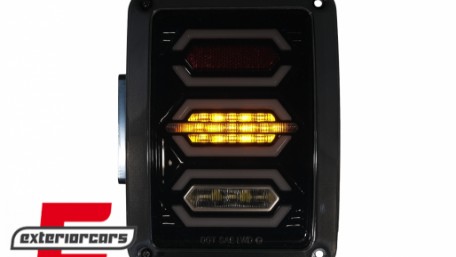 Full LED stražnja svjetla (smoke) / JEEP Wrangler JK (2007-2017), TLJEWRJKL