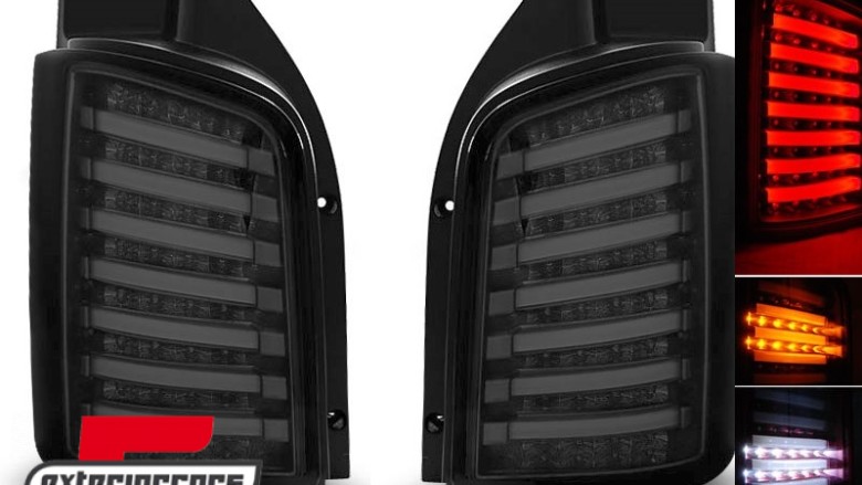 Full LED stražnja svjetla (smoke) / Volkswagen T5 (04.2003-2015), LDVW90