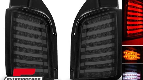 Full LED stražnja svjetla (smoke) / Volkswagen T5 (04.2003-2015), LDVWA8