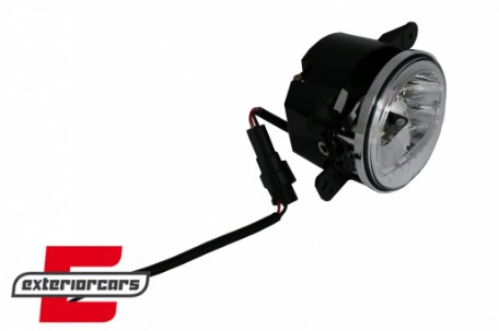 Full LED svjetla za maglu (maglenke) 4 inča / Jeep Wrangler JK TJ JL (1996-), FLJEWRSMFL