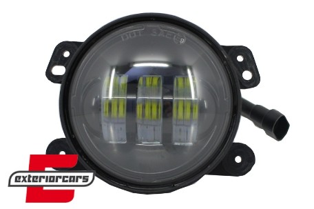Full LED svjetla za maglu (maglenke) (4 inch) / JEEP Wrangler JK TJ LJ (2007-2017), FLJEWR4C