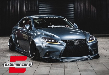 Full prednja svjetla SEQ žmigavci (crna) / LEXUS IS XE20 (2006-2013), LPLE11