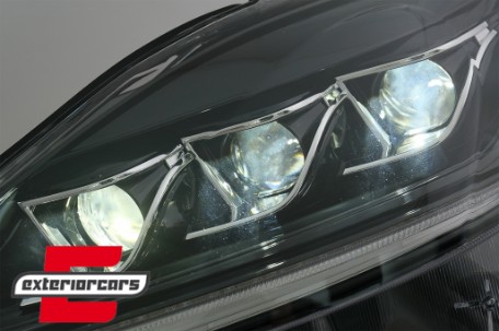 Full prednja svjetla SEQ žmigavci (crna) / LEXUS IS XE20 (2006-2013), LPLE11