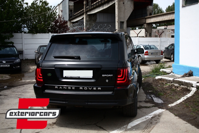 Glohh Full LED LightBar stražnja svjetla GL-3 Dynamic (crvena) / Range Rover Sport L320 (2005-2013), TLRRSL320FG