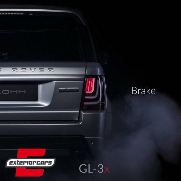 Glohh Full LED LightBar stražnja svjetla GL-3x Dynamic (smoke) / Range Rover Sport L320 (2005-2013), TLRRSL320FGS