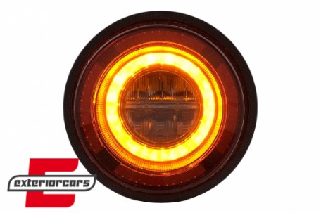 Glohh GL-2 full LED stražnja svjetla SEQ žmigavci (crvena) / Land Rover Defender L316 (1990-2016), TLLRDFL316G
