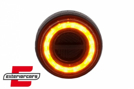 Glohh GL-2 full LED stražnja svjetla SEQ žmigavci (crvena) / Land Rover Defender L316 (1990-2016), TLLRDFL316G