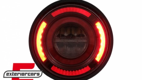 Glohh GL-2 full LED stražnja svjetla SEQ žmigavci (crvena) / Land Rover Defender L316 (1990-2016), TLLRDFL316G