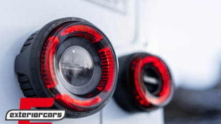 Glohh GL-2X full LED stražnja svjetla SEQ žmigavci (smoke) / Land Rover Defender L316 (1990-2016), TLLRDFL316GS