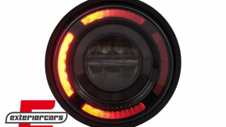 Glohh GL-2X full LED stražnja svjetla SEQ žmigavci (smoke) / Land Rover Defender L316 (1990-2016), TLLRDFL316GS