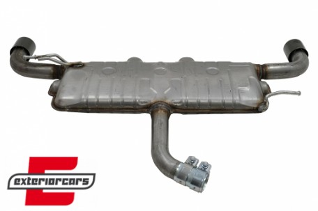 Ispušni sustav GTI dizajn (piano crna) / VW Golf 5 (2003-2007) Golf 6 (2008-2013), ESVWG5GTIPB