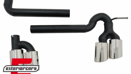Ispušni sustav Sport dizajn (chrome) / Audi A3 8V Limuzina Cabrio (2012-2019), ESAUA38VRS