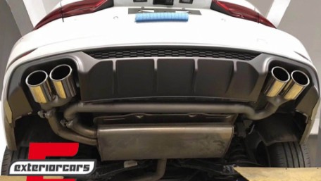 Ispušni sustav Sport dizajn (chrome) / Audi A3 8V Limuzina Cabrio (2012-2019), ESAUA38VRS