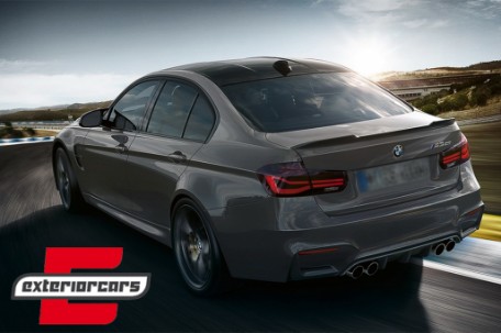 Katadiopter crveni za zadnji branik EVO dizajn (lijeva strana) / BMW serije 3 F30 (2011-2019), RBRBMF30EVOL