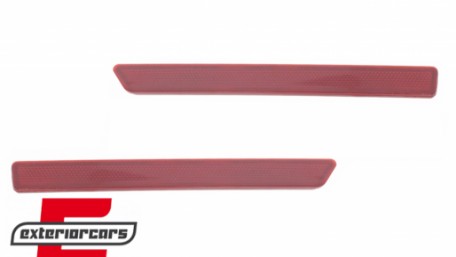 Katadiopteri crveni zadnji branik EVO dizajn / BMW serije 3 F30 (2011-2019), CORBRBMF30EVORL